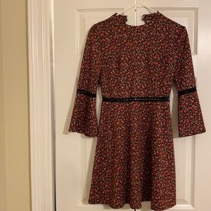 3/4 sleeve dress/long top, size 7 equal to a small or medium,in good condition